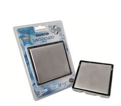 RALO OCULTO DUPLO QUADRADO INOX 15X15CM FLVX