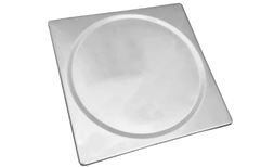 TAMPA CEGA INOX 10X10CM FLVX
