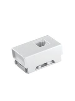 MÓDULO TOMADA RJ11 2 FIOS BRANCO LEV/SLIM ILUMI