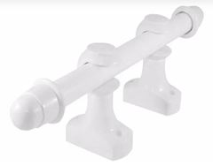 SUPORTE PARA CORTINA BOX ALUMINIO 29MM BRANCO DHON