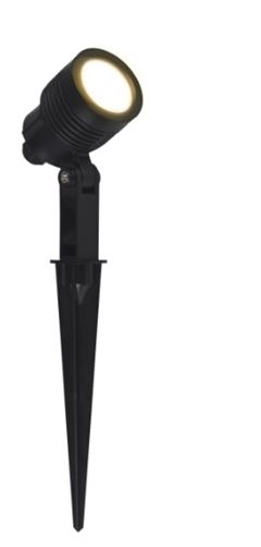 ESPETO 6W LED AMARELO 3000K SPOT PRETO ECOFORCE