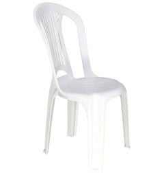 CADEIRA PLASTIA MONOBLOCO ATLANTIDA BRANCO TRAMONTINA