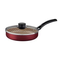 FRIGIDEIRA ALUMINIO ANTIADERENTE 22CM VERMELHO TRAMONTINA