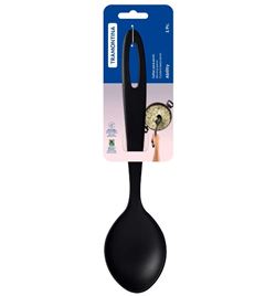 COLHER ABILITY EM NYLON PRETO SERVIR TRAMONTINA
