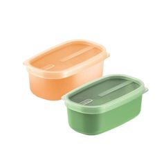 POTE MANTIMENTO MIXCOLOR PP RETANGULAR 650ML TRAMONTINA
