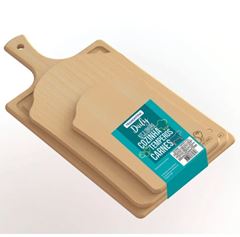 CONJUNTO TABUAS PARA ALIMENTOS 3 PEÇAS TRAMONTINA