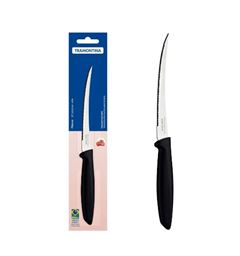 FACA TOMATE INOX 5'' PLENUS PRETA TRAMONTINA