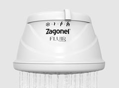 DUCHA ZAGONEL FLUIR 4 TEMPERATURAS BRANCO 220V 4400W