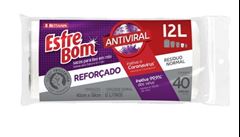 SACO PARA LIXO ESFREBOM ANTIVIRAL 12 LITROS BETTANIN