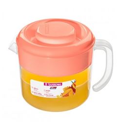 JARRA RED PLASTICO 1 LITRO SANREMO
