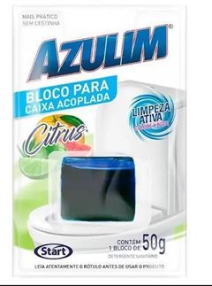 BLOCO SANITÁRIO CAIXA ACOPLADA AZULIM CITRUS 50G START