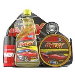 KIT LIMPEZA AUTOMOTIVA INDY CRYL COM 3 UNIDADES START