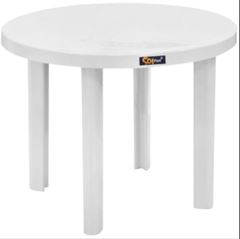 MESA REDONDA 90CM MARCINEIRO BRANCO SOLPLAST