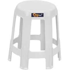 BANQUETA 6 PES GUAXUMA BRANCO SOLPLAST