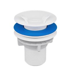 VALVULA PARA LAVATORIO 7/8X70MM BRANCO BLUKIT