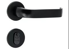 FECHADURA EXTERNA 1400 RAVENA ROSETA PRETO SILVANA
