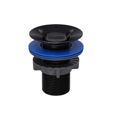 VALVULA PARA LAVATORIO COM ESCOAMENTO 7/8X70MM PRETO BLUKIT