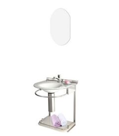 CONJ.MOLD BRANCO 50CM C/LAVADO E ESPELHO.