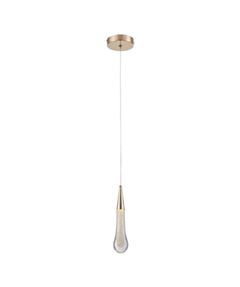 PENDENTE LED 3W 3000K ADRIAN DOURADO ASTRALED