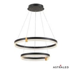 PENDENTE LED 66W 3000K DOLY PRETO ASTRALED