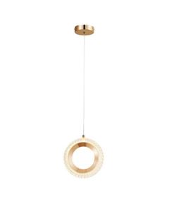 PENDENTE LED 17W 3000K HELVETIOS DOURADO ASTRALED