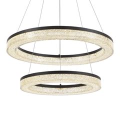 PENDENTE LED 150W 3000K KIWO PRETO ASTRALED