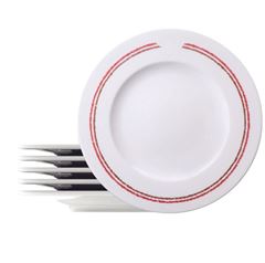 CONJUNTO DE PRATO RASO 28CM CHURRASCO STONE COM 4 TRAMONTINA