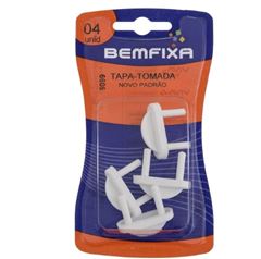PROTETOR DE TOMADA COM 4 BEMFIXA