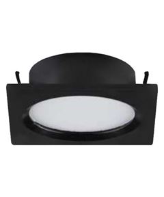 SPOT EMBUTIR QUADRADO PRETO 2W 3000K AXYR ASTRALED