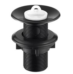 VALVULA PARA LAVATORIO PRETO FOSCO 1602 F20 LORENZETTI
