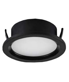 SPOT EMBUTIR REDONDO PRETO 2W 3000K AXYR ASTRALED