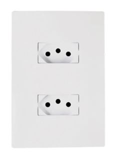 TOMADA I9 MONOBLOCO DUPLA 2P+T 20A 250V