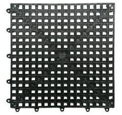PISO ACQUA KAP 30X30CM PRETO  KIT COM 6 PEÇAS KAPAZI