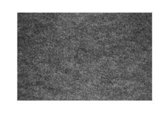 TAPETE HOME AGULHADO LISO GRAFITE BASE ANTIDERAPANTE 39CM X 59CM.