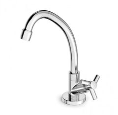 TORNEIRA METAL COZINHA MESA MOVEL E AREJADOR CROMADO CELITE ONE