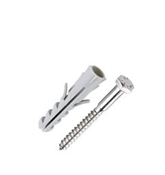 PARAFUSO CABECA SEXTAVADA C/BUCHA 8MM C/2UN BEMFIXA