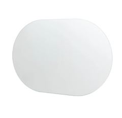 ESPELHO OVAL 51,5X71,5CM CRIS METAL