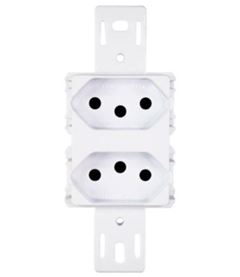 CONDULETE 2 TOMADAS 2P+T 10A BRANCO STYLUS ILUMI