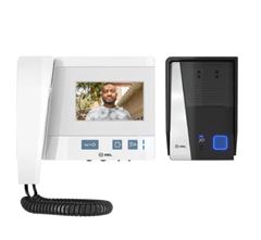 PORTEIRO ELETRONICO COM VIDEO CLASS 4.3 BRANCO HDL