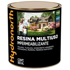 HYDRONORTH RESINA BRILHANTE BASE SOLVENTE INCOLOR 900ML