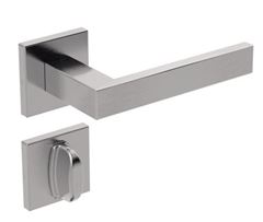FECHADURA STAM BANHEIRO IX290 QUADRADA INOX 40MM