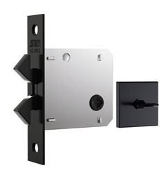 FECHADURA AUXILIAR 1006S PRETO FOSCO ROSETA STAM