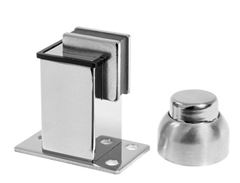 FIXADOR MAGNETICO PARA PORTA 304 INOX POLIDO ENCARTELADO STAM
