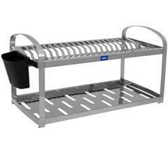 ESCORREDOR DE LOUÇAS 20 PEÇAS INOX BRINOX