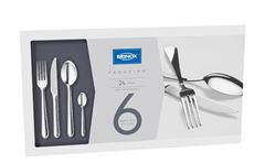 FAQUEIRO LYON 24 PEÇAS  AÇO INOX BRINOX
