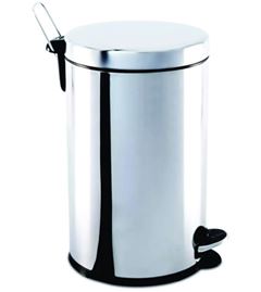 LIXEIRA INOX COM PEDAL E BALDE 3040/203 12 LITROS BRINOX