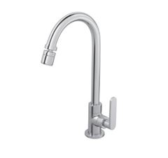 TORNEIRA METAL COZINHA MESA BICA MOVEL FLEX PLUS CROMADA DECA