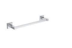PORTA TOALHA BARRA QUADRATTA CROMADO 30CM DECA*