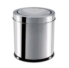 LIXEIRA INOX COM TAMPA BASCULANTE 3,2L BRINOX