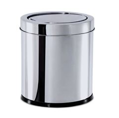 LIXEIRA INOX COM TAMPA BASCULANTE 5,4L BRINOX